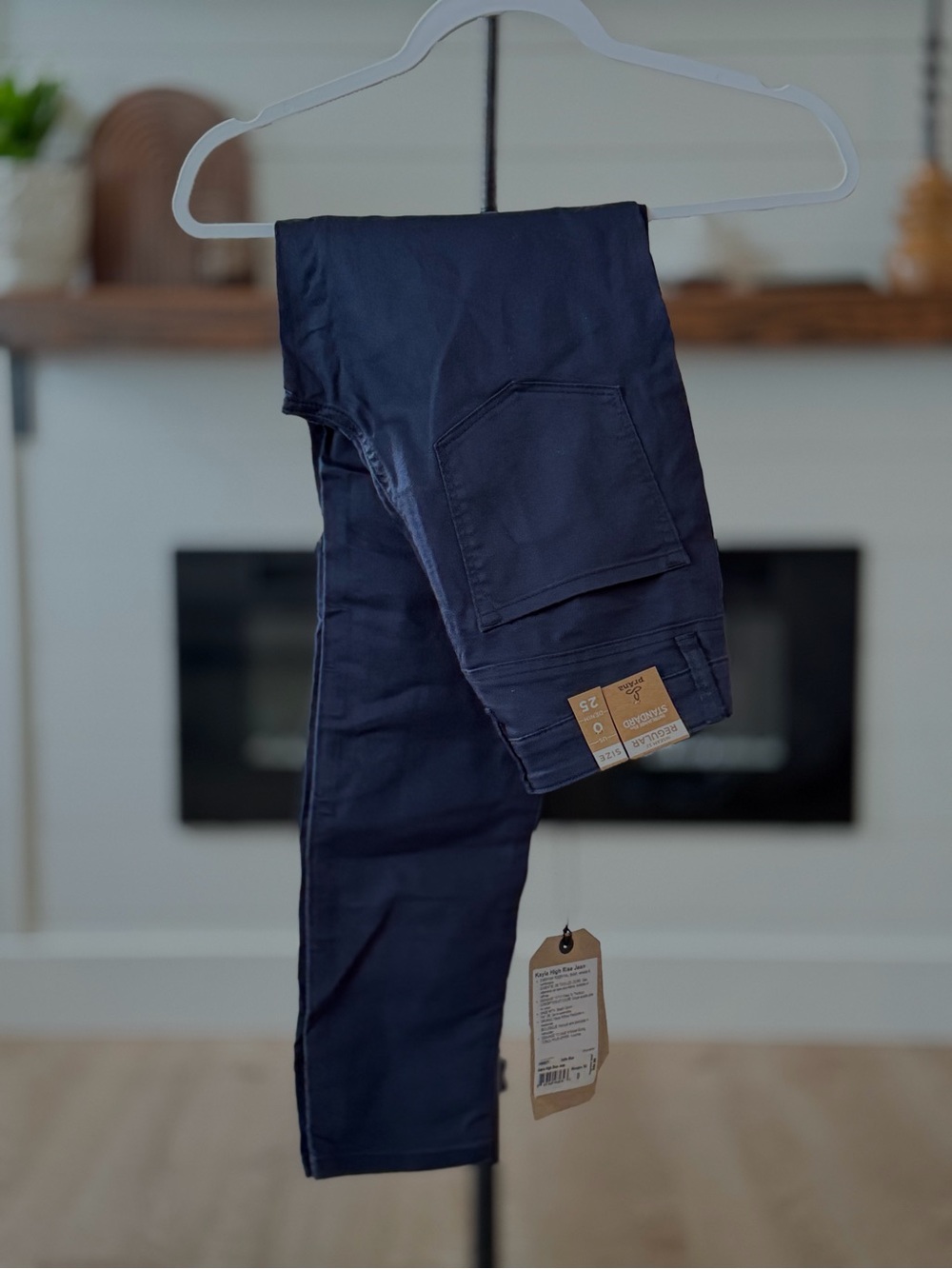 Prana Straight Leg Pants in Navy